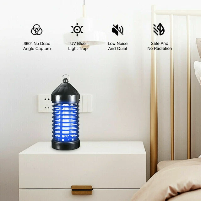 Moskito Killer Insektenvernichter Elektrisch mit UV-Licht Lampe Fliegenfänger BE