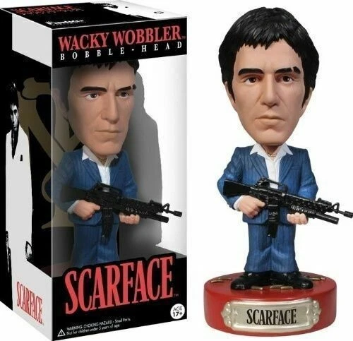 Funko Scarface Wacky Wobbler Bobblehead Al Pacino Tony Montana - AUTHENTIC - NEW