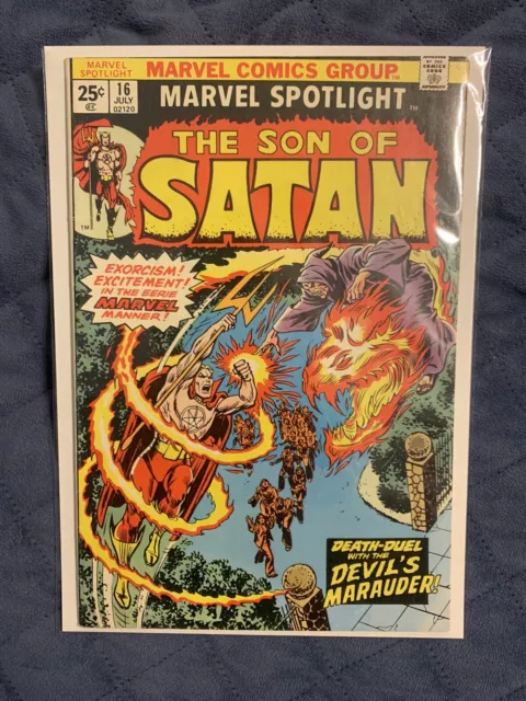 Marvel Spotlight #16 (7/74) FN (6.0) Son of Satan! Mooney Art! Great Bronze Age!