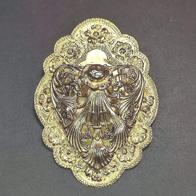VTG Brooch Pin Ornate Victorian Art Deco Art Noveau Style Pocket Watch Holder?