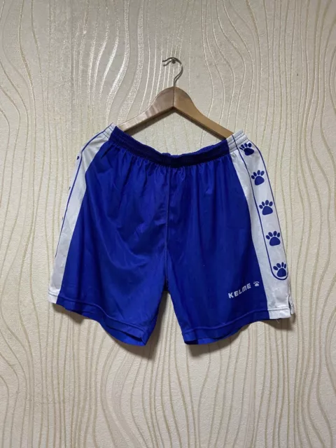 KELME FOOTBALL SOCCER SHORTS sz XL MEN BLUE