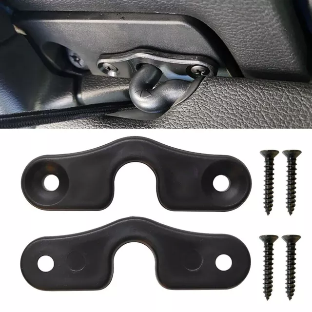 New 2Pcs Sun Visor Clips Fit For Jeep 2018 & Newer JK JL JT Gladiator Wrangler