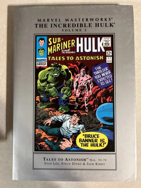 Marvel Masterworks The Incredible Hulk Vol 2 No 59-79 Stan Lee