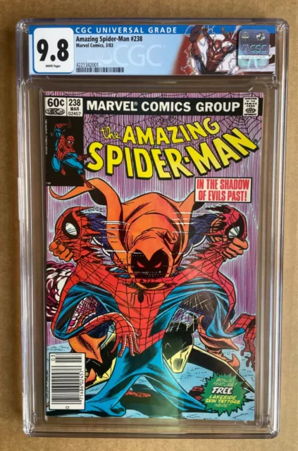 Amazing Spider-man # 238 cgc 9.8 1st App of Hobgoblin  Stan Lee Newsstand Romita