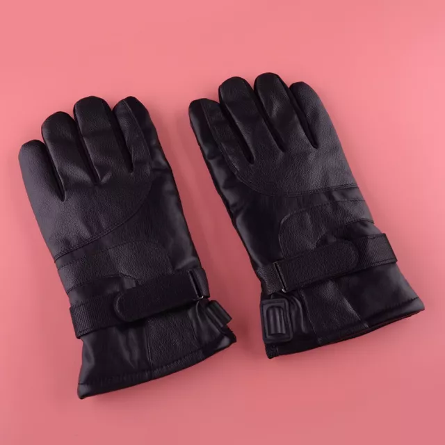 Electric Heated Gloves Rechargeable USB Hand Warm Windproof Thermal Winter