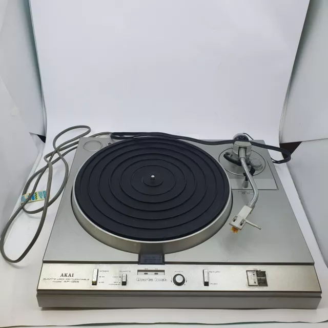 Akai Vintage Turntable Direct Drive Quartz Lock AP-Q55