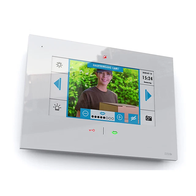 VISTADOOR VDV-907-IP-W VIDEO Innenstation 7Zoll Monitor iP VDV 907 IP ...