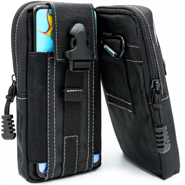 Für Xiaomi Redmi Note 9 Pro / 9S Handy Gürtel Tasche Hülle Schutzhülle Case Clip
