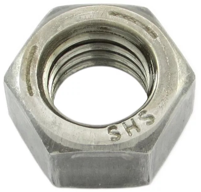 Sechskantmutter 1/4-28 UNF Grade 5 blank  - Hex Nut 1/4-28 UNF Grd.5 Plain