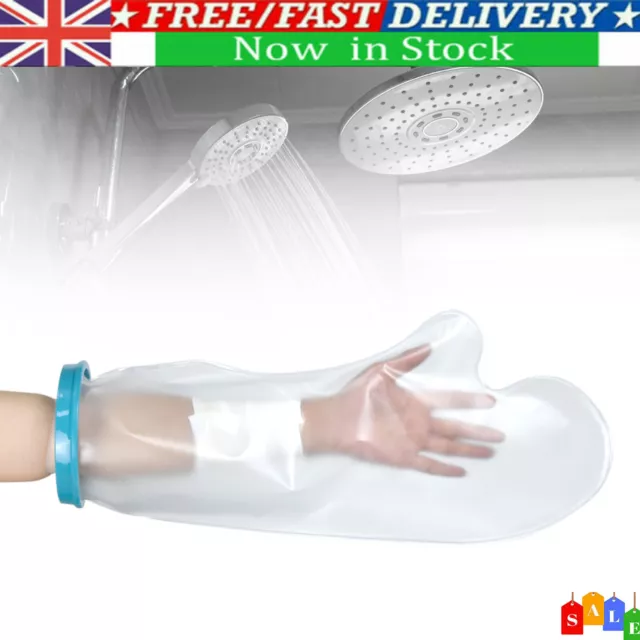 1pc For Shower Cover Hand Arm Cast Cover Waterproof Bandage Protector  Clear