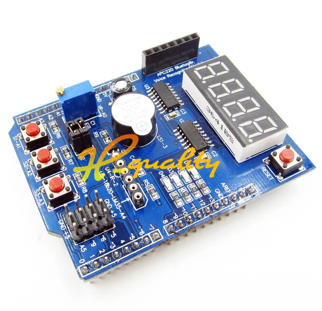 MULTI-FUNCTIONAL EXPANSION BOARD Shield for Arduino UNO R3 £3.11 ...