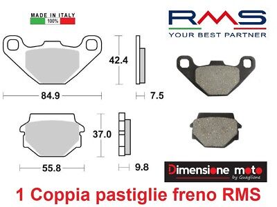 Aeon PASTIGLIE FRENO ONE RIF FD0227 AEON 100 Pulsar 2006-2015 
