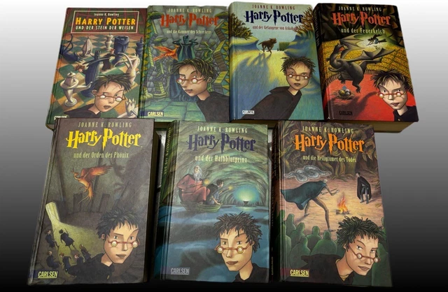 Harry Potter Bücher 1 7 Deutsch Neu HARRY POTTER BAND 1-7 komplett deutsch - Joanne K. Rowling | Gebunden
