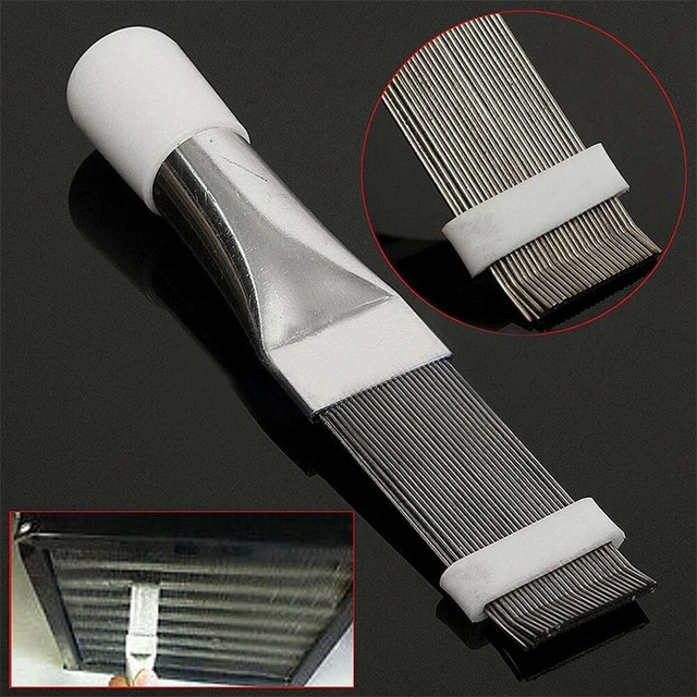 Marron Peigne Climatiseur Aileron Chaleur Dissipation Brosse Meilleure Vente