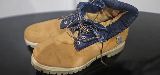 Mens timberland roll top boots uk outlet