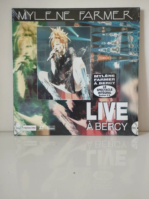 Laser Disc Mylène Farmer - Live à Bercy, édition Collector, Bon état, Support Physique