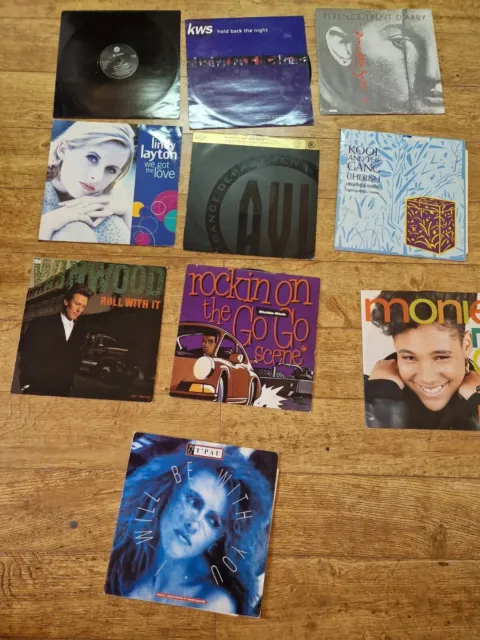 Job Lot of  Mixed Genre 12" Single Vinyl Records Bundle