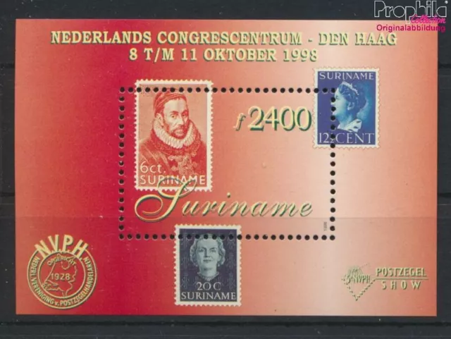 suriname block74 (complete issue) unmounted mint / never hinged 1998 S (9861685