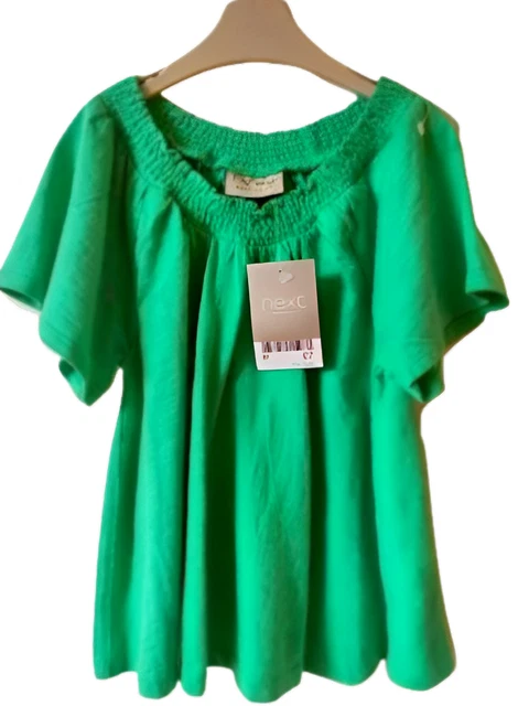 Next Ragazze Verde Smock Età 1,5-2 Anni Nuovo Con Etichette Estate