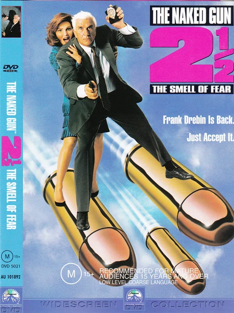 The Naked Gun 2 1/2-The Smell of Fear-1991-Leslie Nielsen- Movie-DVD