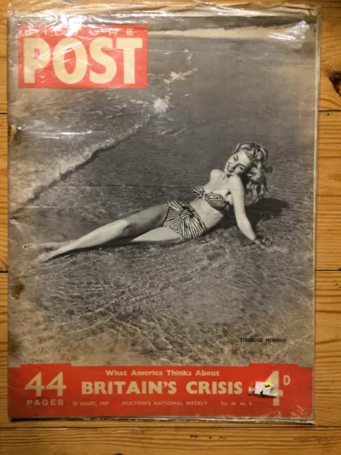 Vintage Picture Post Magazine - 20 August 1949 - Vol. 44 No. 8