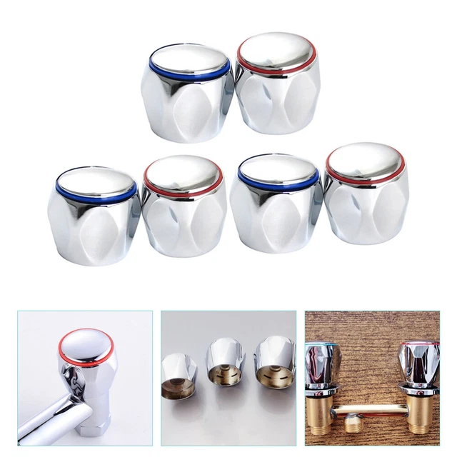 6 pz accessori per manopole stradali interruttore acqua fredda calda