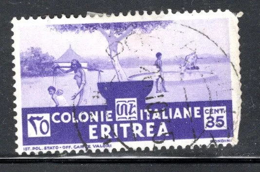 Italy Eritrea Post Europe  Stamp Used Lot 1658Ag