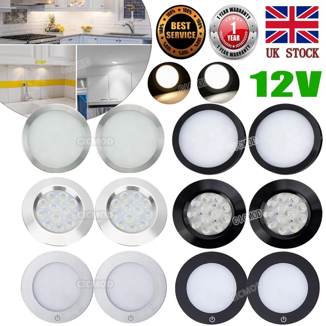 12V LED SPOT Ceiling Lights Camper Van Caravan Motorhome Boat Interior