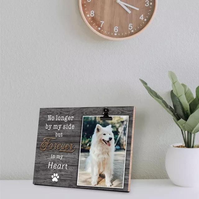 Dog Memorial Picture Frame Wooden Dog Memorial Picture Frames for Dogs