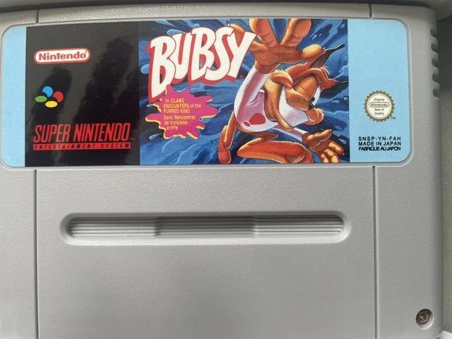 Bubsy - Nintendo SNES- Complet - PAL FAH - Très Bon Etat FR TBE 2