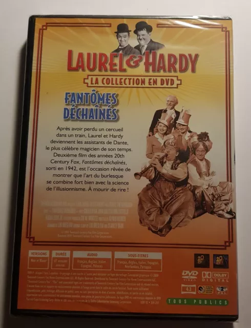 Laurel & Hardy, fantomes déchainés, la collection en DVD N° 14 Neuf 2
