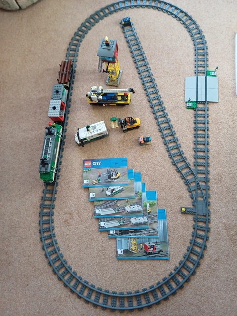 LEGO CITY CARGO Train Engine 60198 Complete Set with Instructions ...