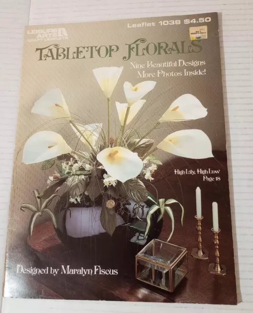 Mesa de ocio artes florales 9 diseños de arreglos florales Maralyn Fiscus #1038