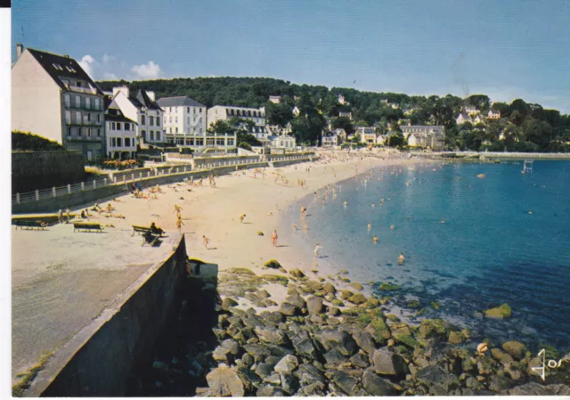 Cpsm Douarnenez Treboul La Plage Des Sables Blancs