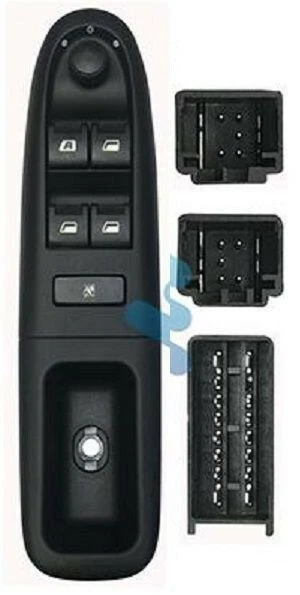 Bouton De Lève-vitre électrique Gauche Pour Peugeot 307 – Référence 6554.KT, Neuf Sous Emballage
