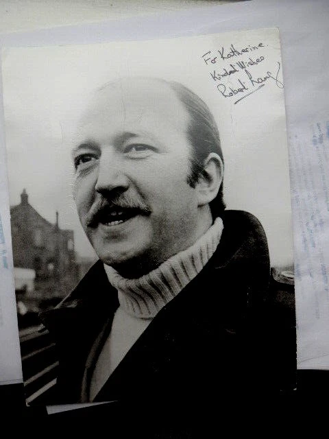 Robert  Lang  -  British  Actor  -  Autographed  Photo