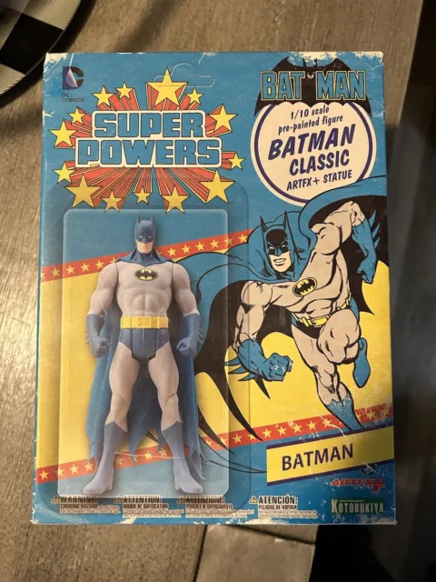 Super Powers Batman 1/10 Statue  Artfx+ Kotobukiya