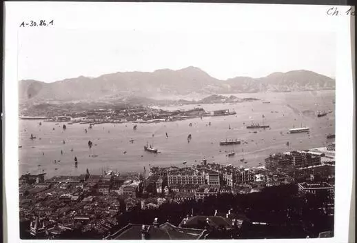 View of Hong Kong early 1900s Old Photo