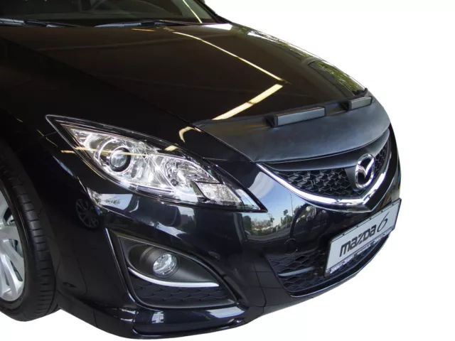 Sujetador Bonnet para MAZDA 6 tipo GH año 2008 - 2012 protección contra impactos de piedras tuning capó 2