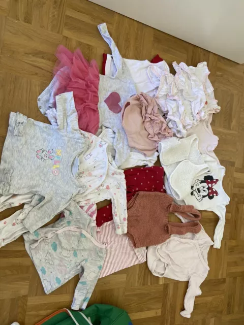 Paket Baby Mädchen Newborn Zara Kanz H&M 16 Teile 56 62 Set Kleidung