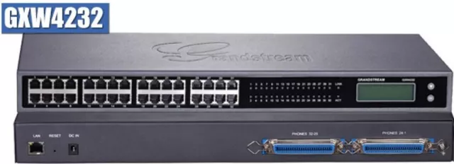 Grandstream GXW4232 32 Anschlüsse FXS Gateway VoIP-Telefonadapter [5.3.6]