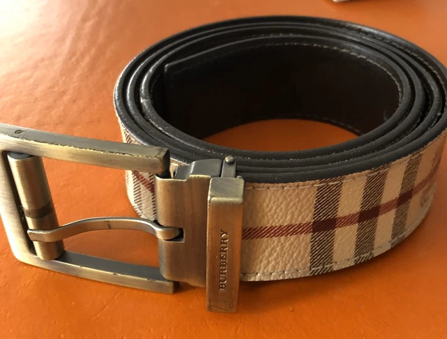 Cintura burberry uomo usata hotsell