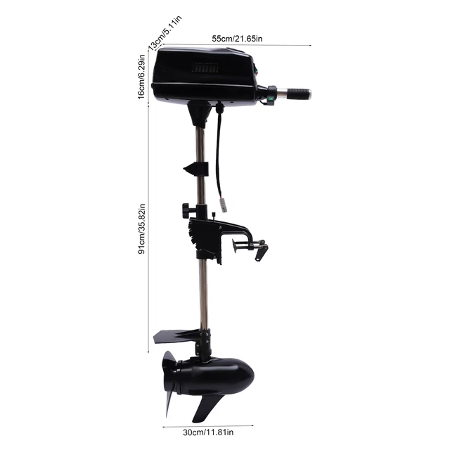 Elektrischer Außenbordmotor 48V 2200W - 8 PS Bürstenloser Bootsmotor