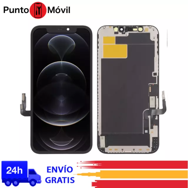 iPhone 12 / 12 Pro Pantalla Completa Display LCD Incell Envío Gratis 24H