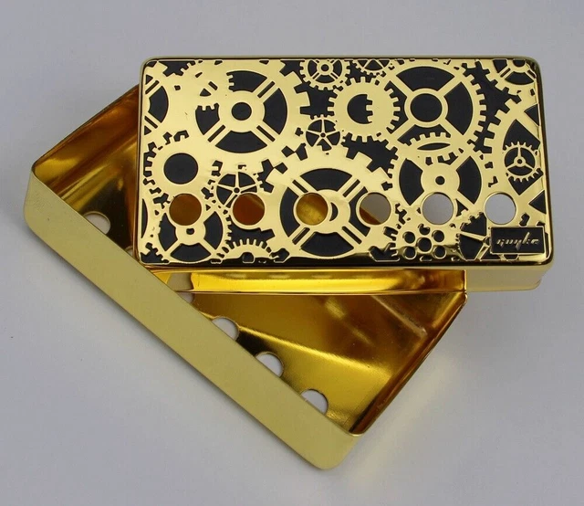 Gold Guitar Humbucker Pickups Covers Fit Epiphone,Burny,Ibanez,Godin,Burny,Cort