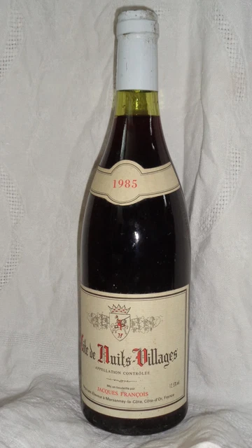 Côte de Nuits-Villages 1985, Bourgogne,  très grand millésime
