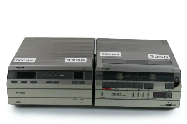 Philips VR2120 / VR2220 | Portable Video2000 (VCC) Recorder | SECAM (FRANCE)