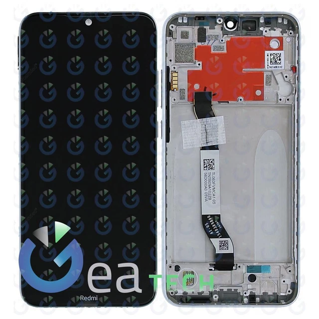 Vitre Arrière Originale Xiaomi Redmi Note 8T - Grade B (quelques Rayures) - Noir