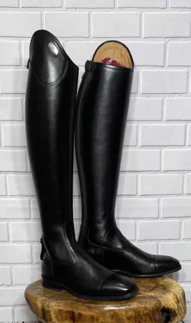 DeNiro Salento Tall Dress Boot - Rear Zip - US 10 Tall/XSlim ( 40 A XS ) BLACK