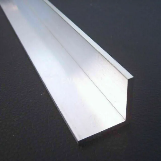 500mm Corner Profile Aluminium Angle Equal Extrusion L Rod Bar 10x10-30x30mm